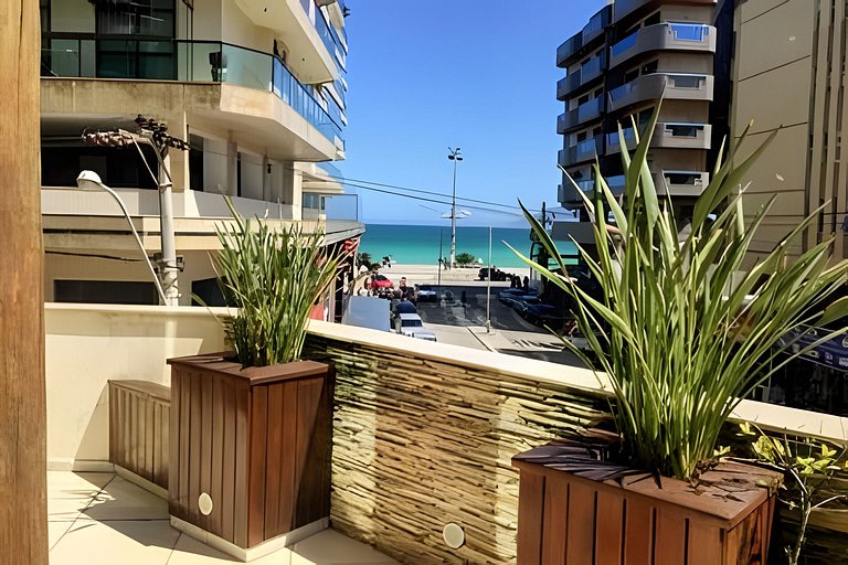 Encantador Ap com Piscina a 100m da Praia do Forte